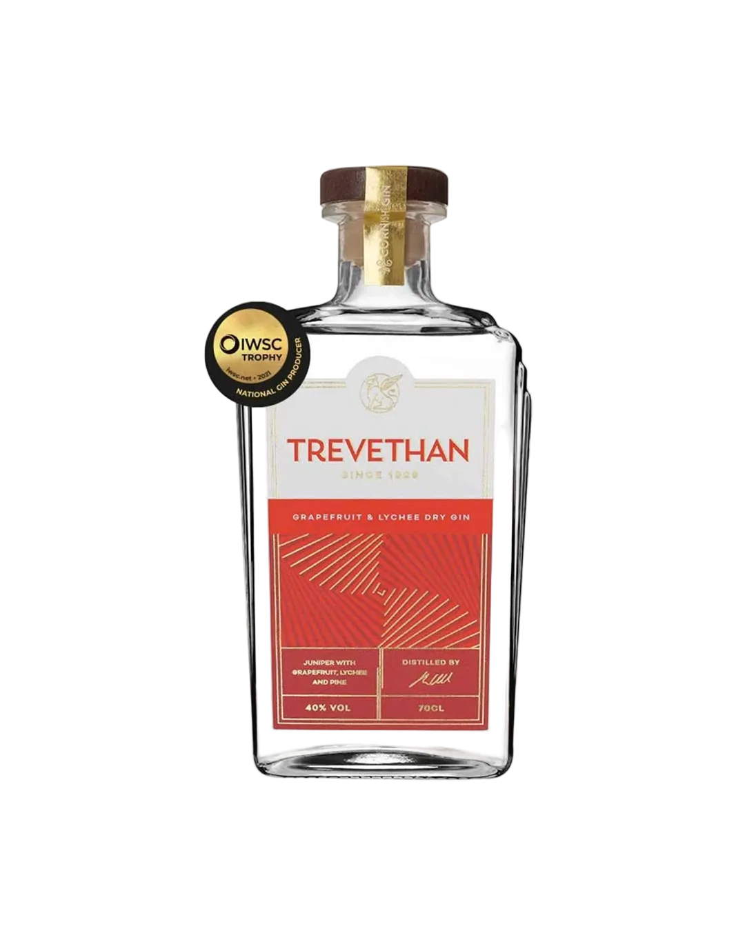Grapefruit and Lychee Cornish Gin